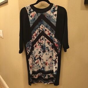 ZARA Floral Printed Dress Size Small